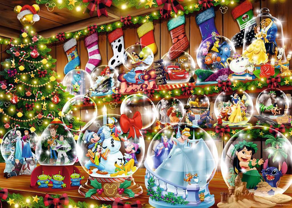 Disney Snow Globes (1000 pc Puzzle)