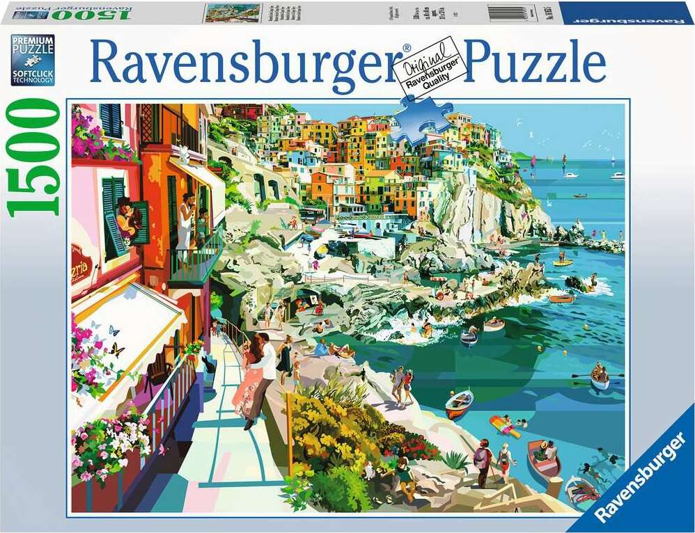 Romance in Cinque Terre (1500 pc Puzzle)