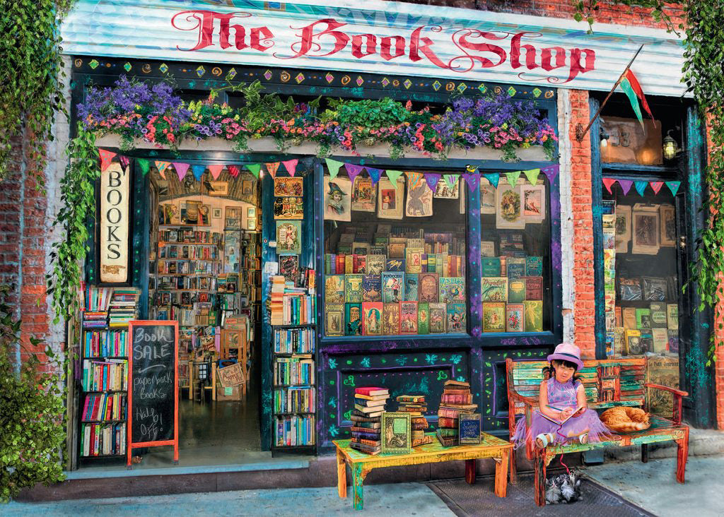 The Bookshop  (1000 pc Puzzle)