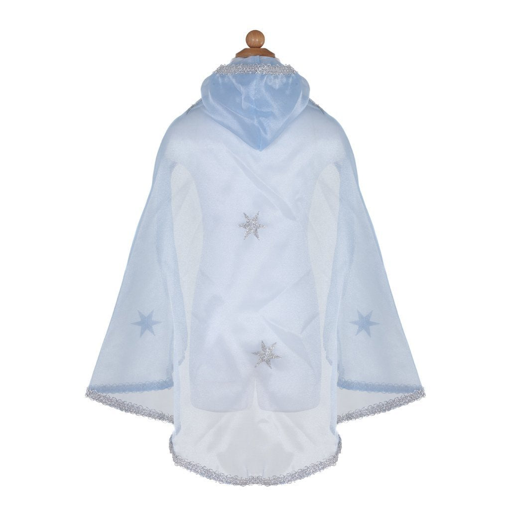 Snow Queen Cape Blue Silver 5-7