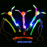 Spin Copter Slingshot Helicopter