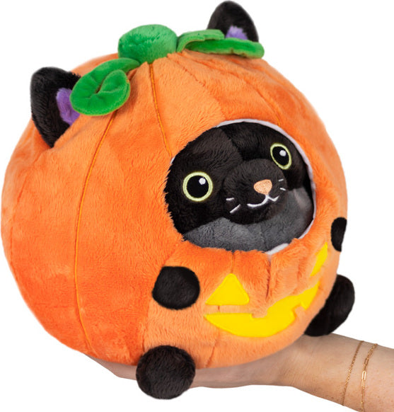 Undercover Black Kitty in Pumpkin (7")