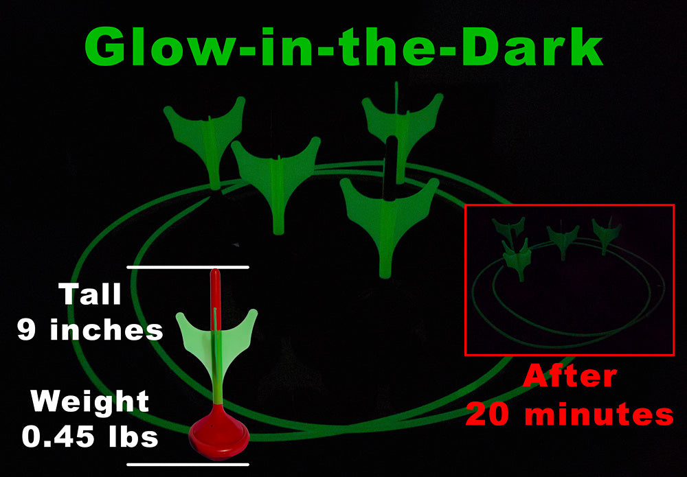 Lawn Darts Glow in the Dark
