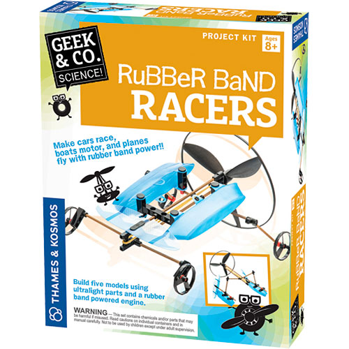 Geek & Co. Rubber Band Racers