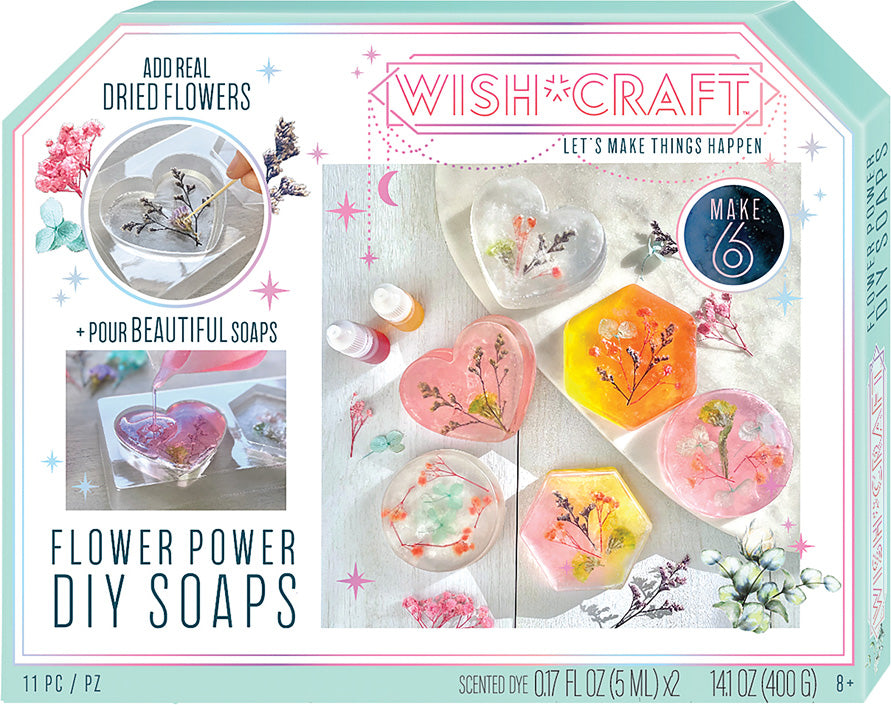 Wish*Craft Flower Power DIY Soaps