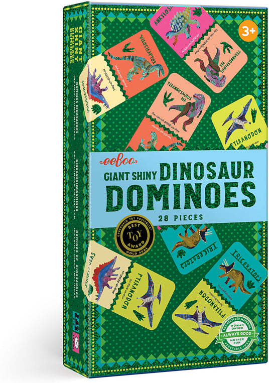 Giant Shiny Dinosaur Dominoes