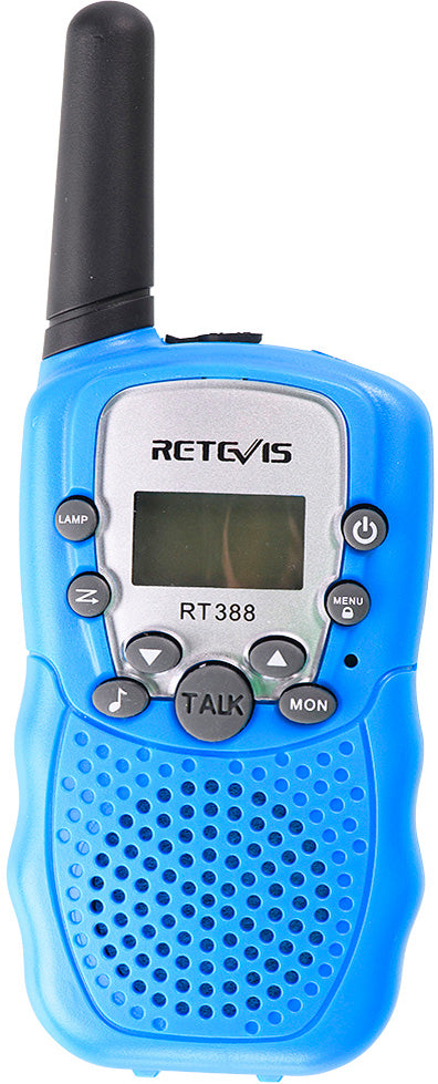 Retevis RT388 2 pcs Kids Walkie Talkies with Flashlight - Sky Blue