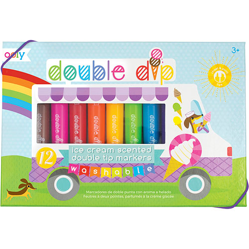 Double Dip Ice Cream Scented Markers