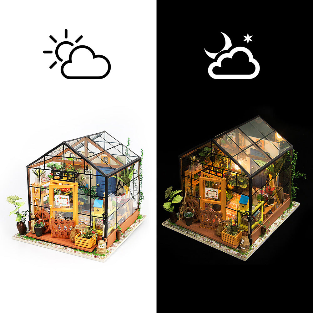 DIY Miniature House: Cathy's Flower House