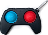 OMG Mega Pop - Game Controller Keychain (Black)