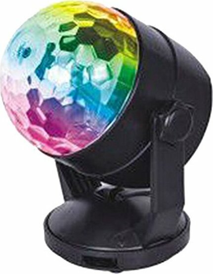 Party2-Go Karaoke Mic Disco Ball Combo Silver Bling