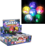 2.5" Light-up Galaxy Squeeze Ball