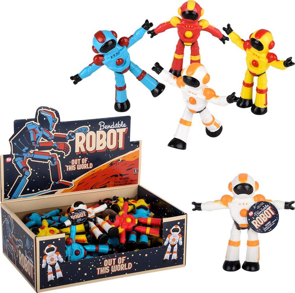 5" Bendable Robot (assortment - sold individually)