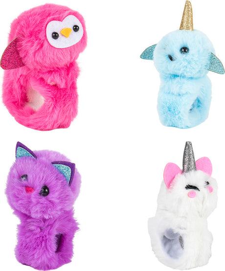 Plush Animal Slap Bracelets 8"