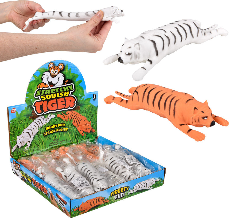 6" Squeeze And Stretch Tiger