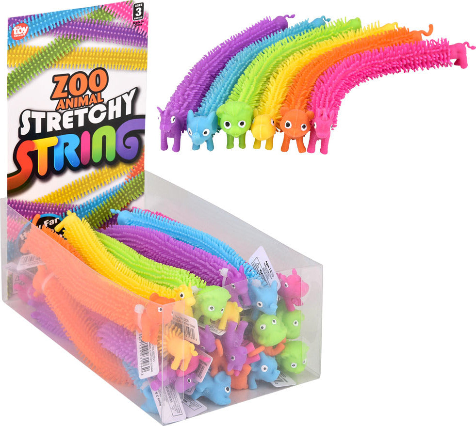 7.5" Zoo Animal Stretchy String