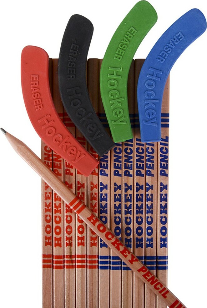 9" Hockey Pencils (assortment - sold individually)