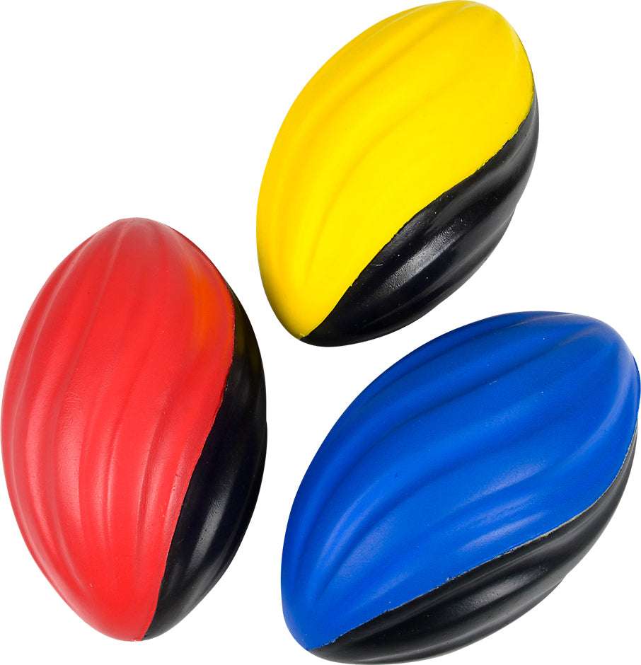 5" Two-tone Spiral Football