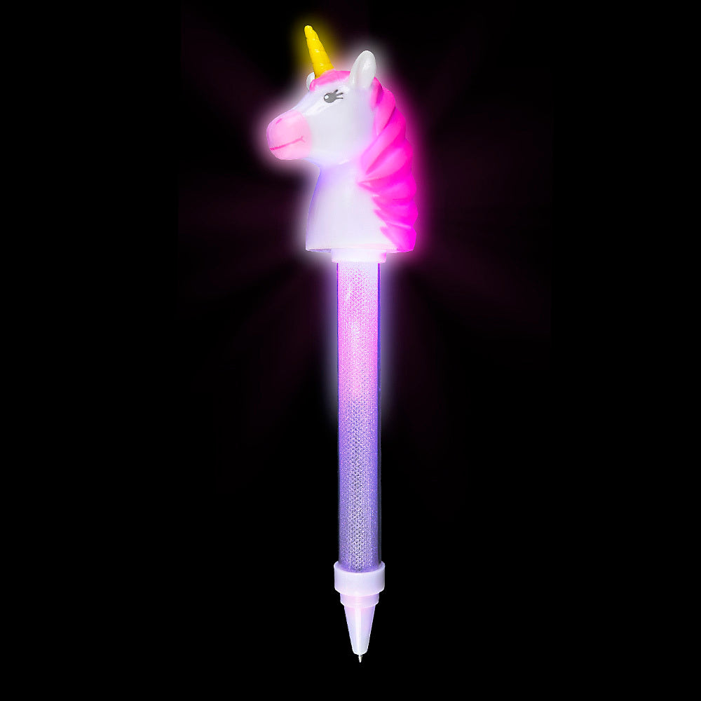 8" Light-up Unicorn Pen