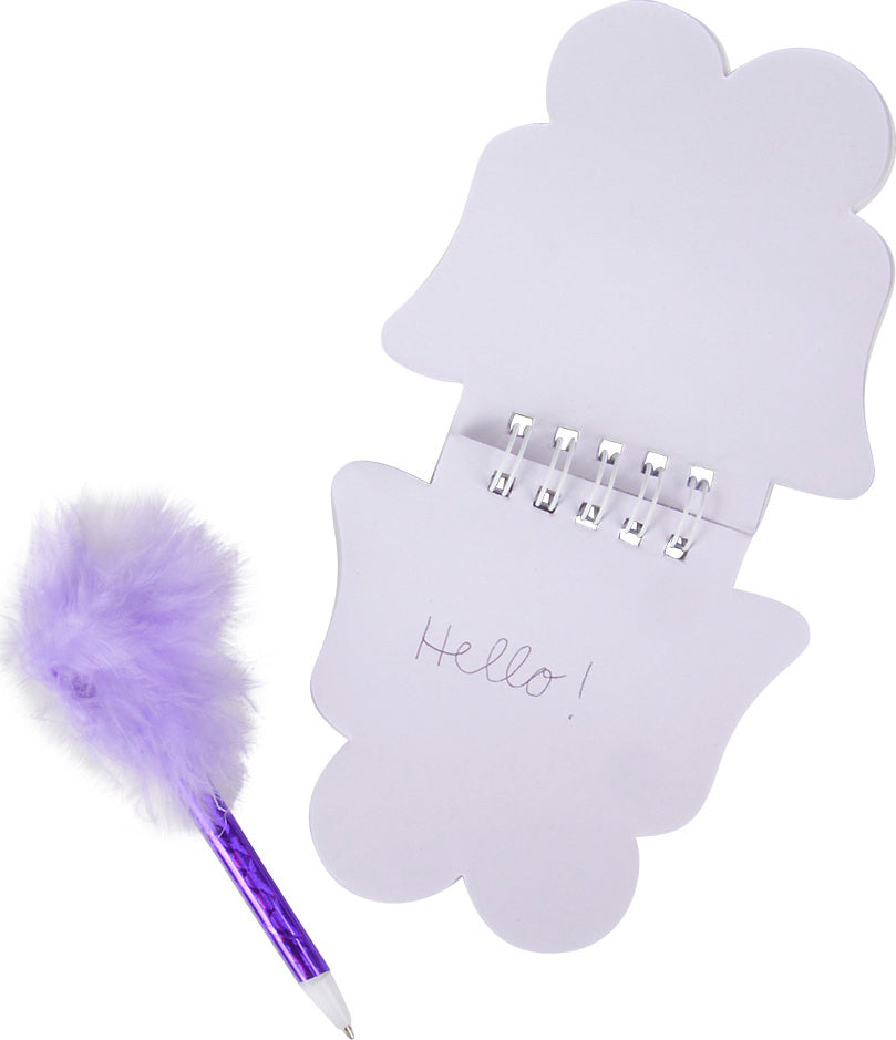 Butterfly Note Pad With Pen