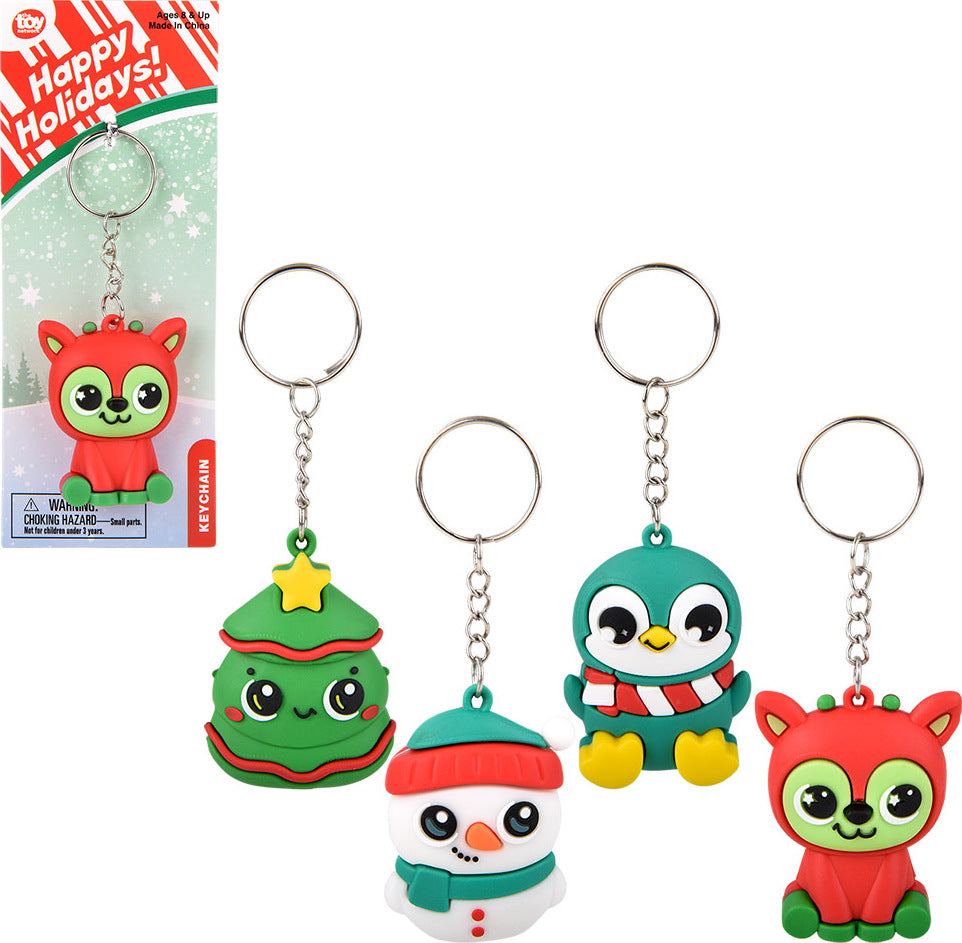 2" Christmas Keychain
