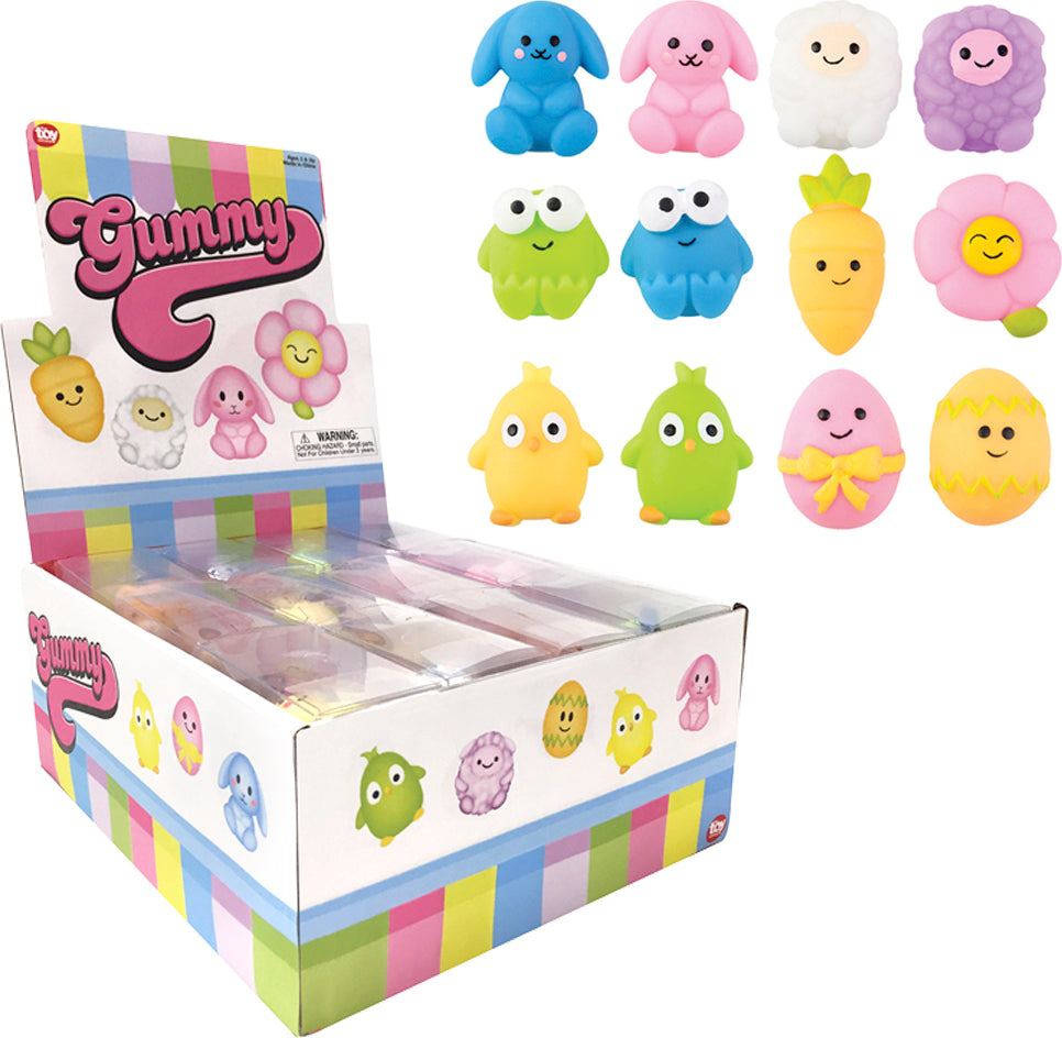 1.5" Gummy Easter Characters