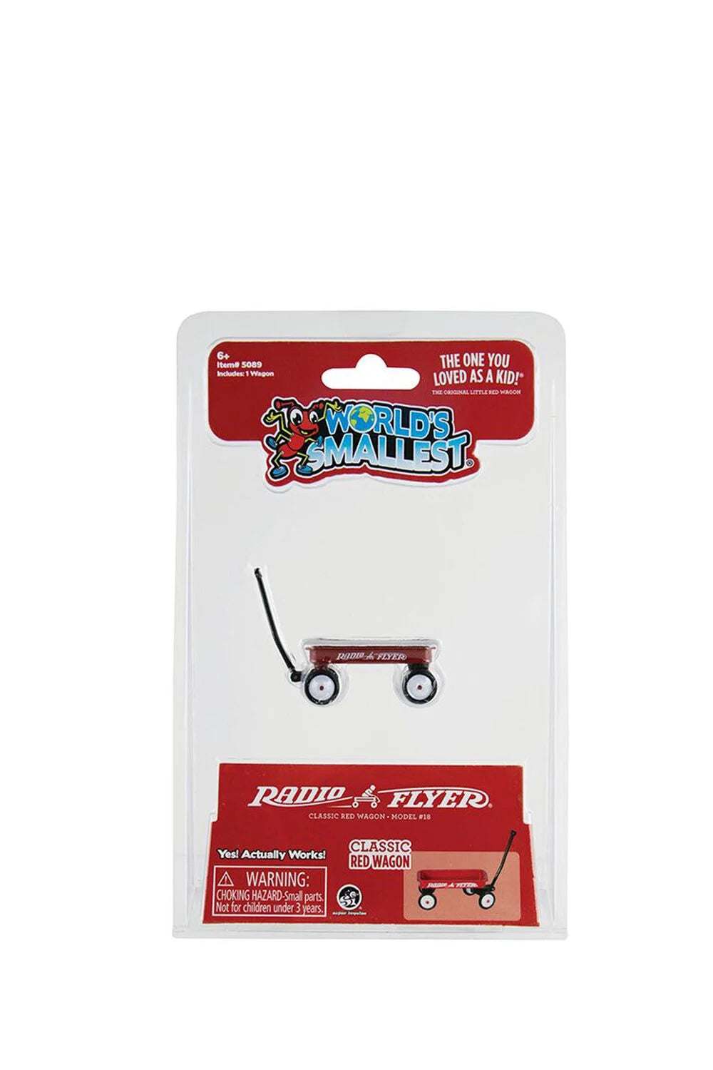 World's Smallest Radio Flyer Red Wagon