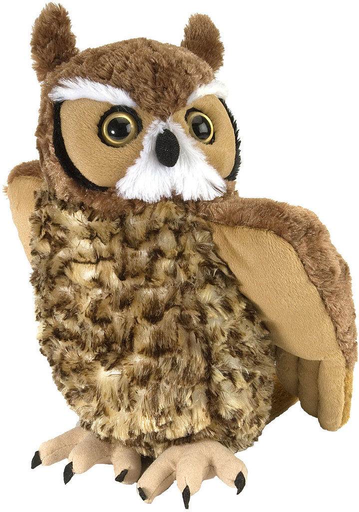 Great Horned Owl Stuffed Animal - 12"